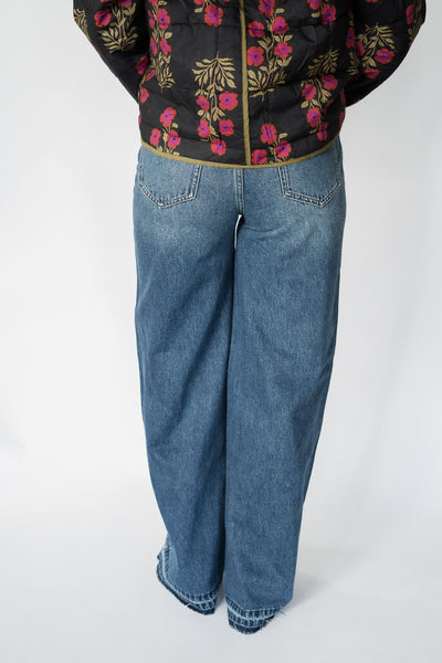 Denim Edit Wide Leg Jean
