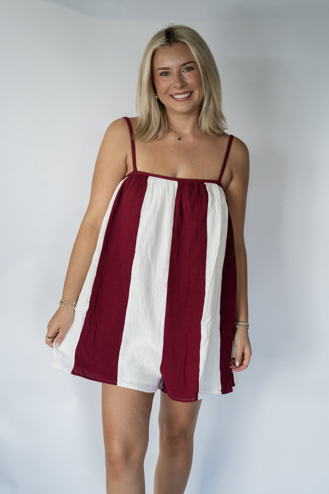Tailgate Chic Romper