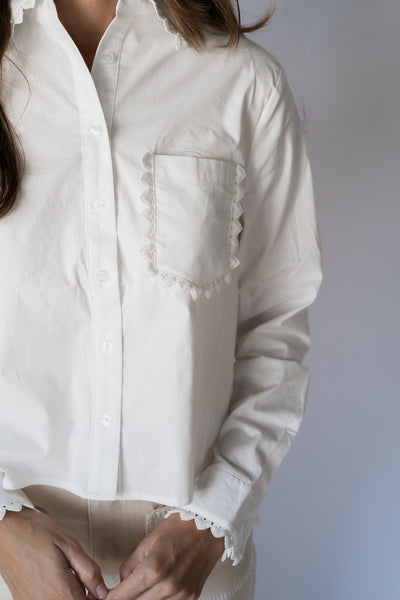 Classic White Button Up