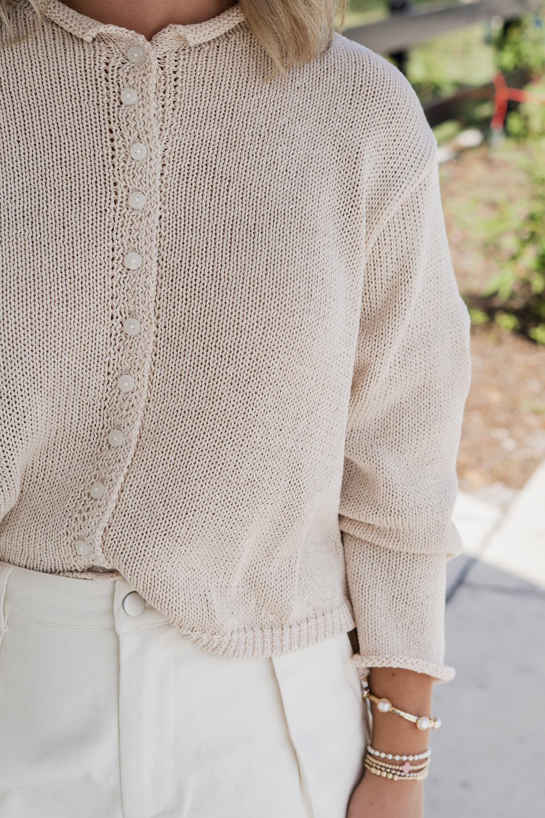 Lunden Button Cardigan