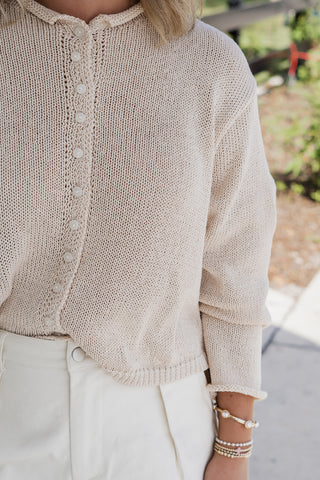 Lunden Button Cardigan