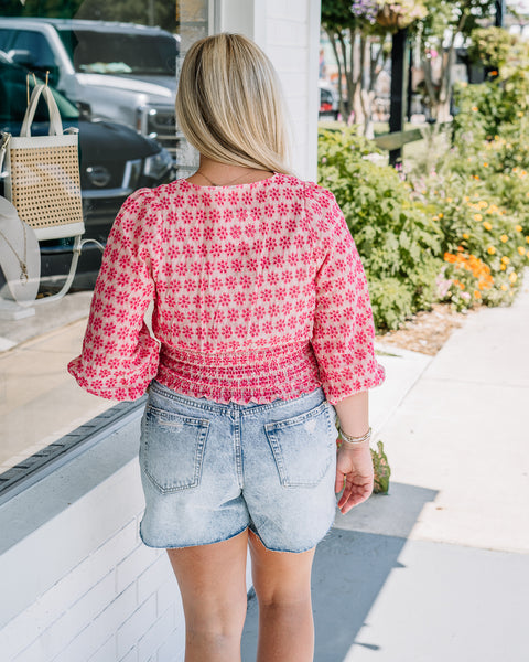 Madelyn Embroidered Top