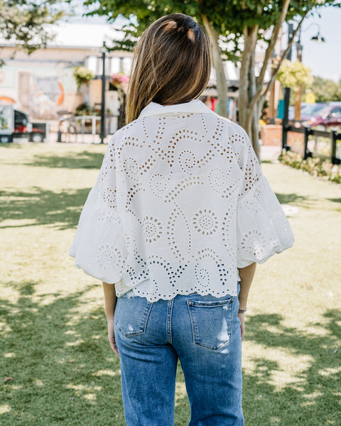 Anna Embroidered Top