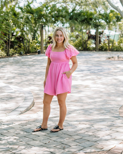 Pink Crush Romper
