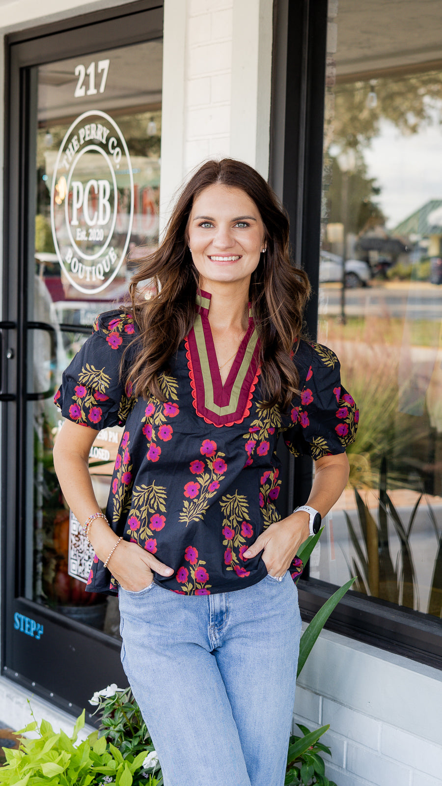 Colbie Floral Blouse