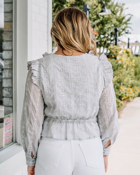 All Too Well Ruffle Blouse