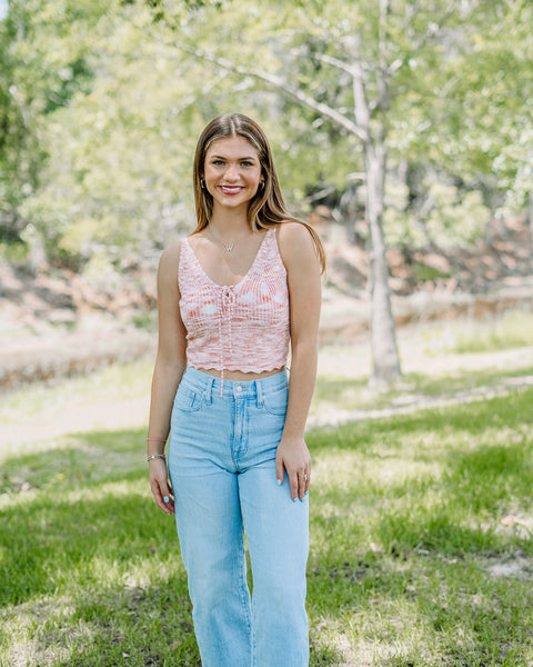 Creamsicle Knit Top