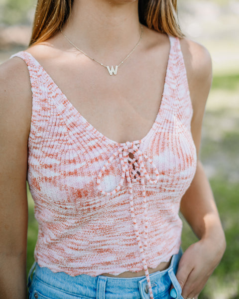 Creamsicle Knit Top