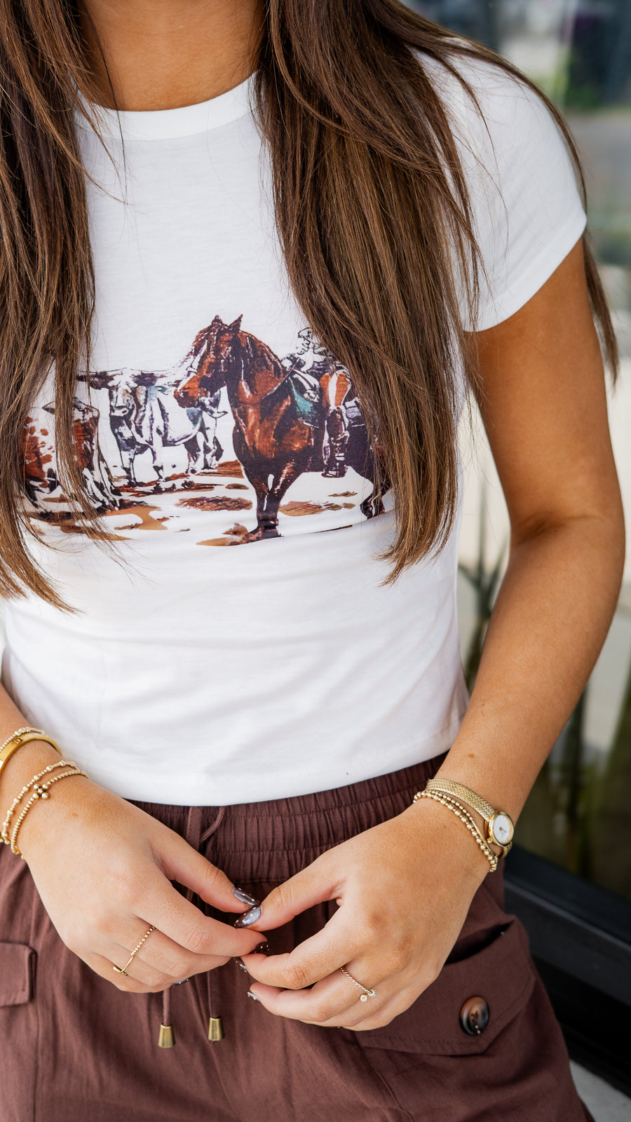 Grazin Rodeo Baby Tee