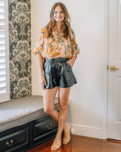 Hannah Floral Top