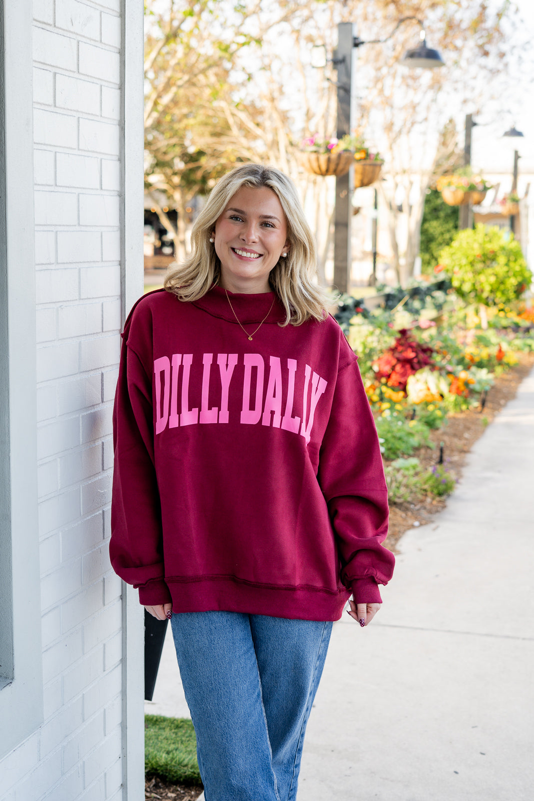 Dilly Dally Mock-neck