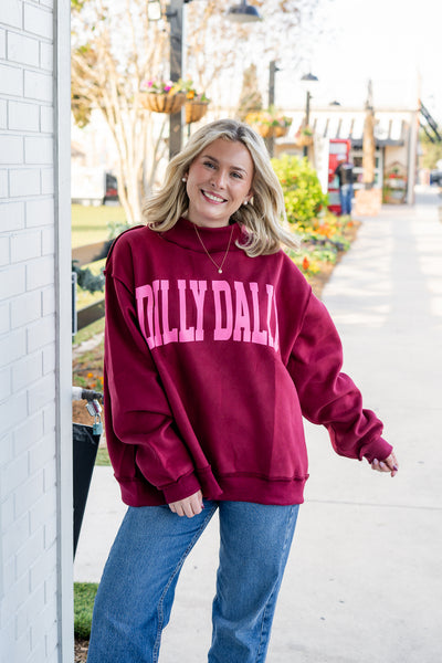 Dilly Dally Mock-neck