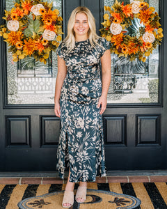 Melissa Floral Midi Dress