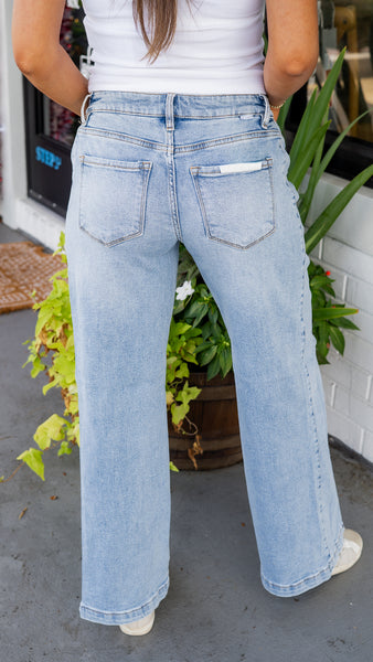 Kesley Barrel Denim Pants