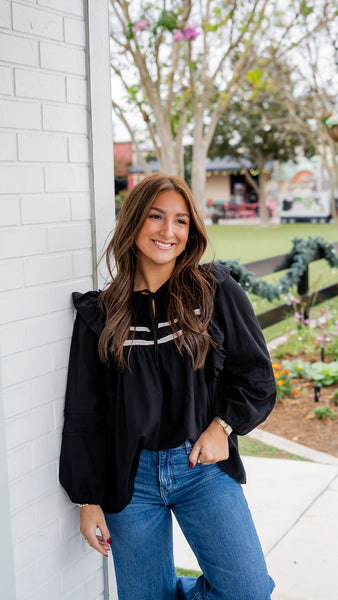 Embroidered Lace Blouse