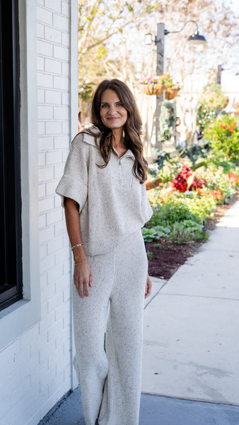 Salt & Pepper Knit Top