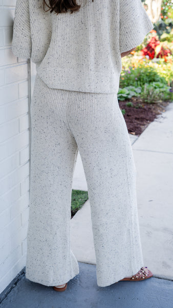 Salt & Pepper Knit Pants
