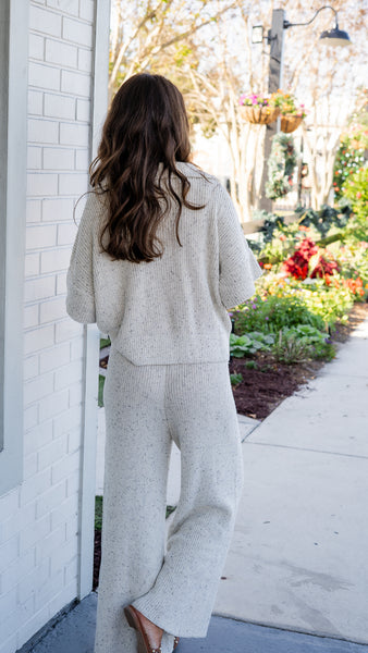 Salt & Pepper Knit Top