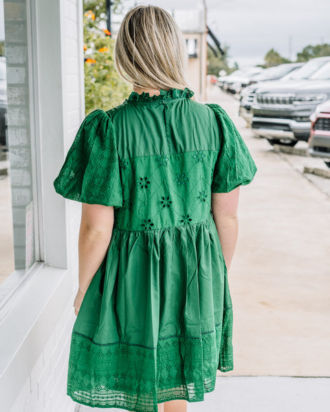 Loren Emerald Dress