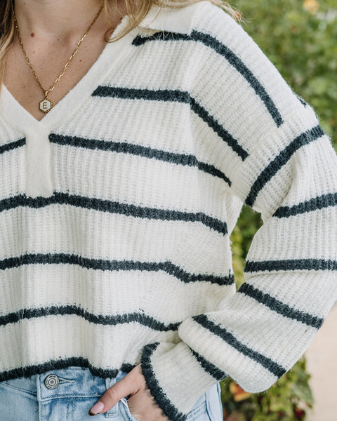 Karlie Striped Sweater