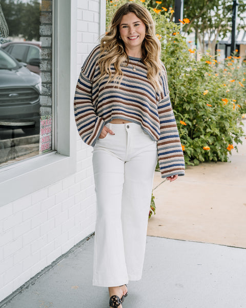 Blueberry Cream Sweater