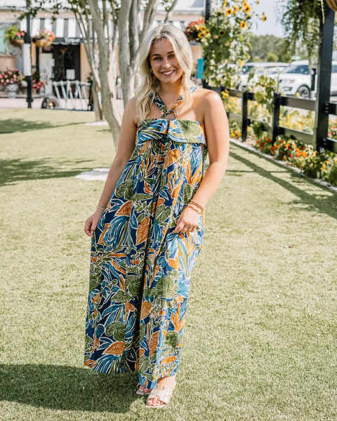 Laguna Halter Dress