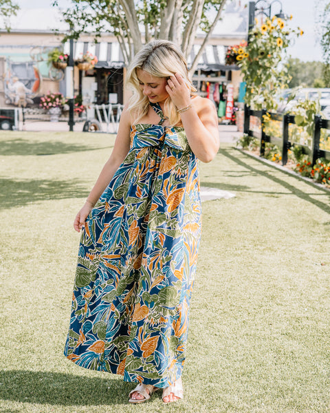 Laguna Halter Dress