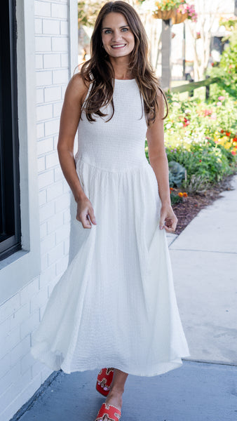 Laura Smocked Maxi