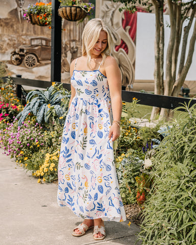 Meet Me At The Beach Midi Dress
