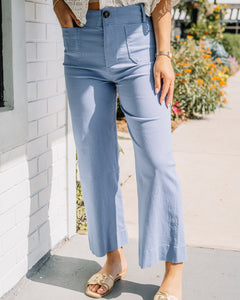 Cornflower Blue Pocket Pants