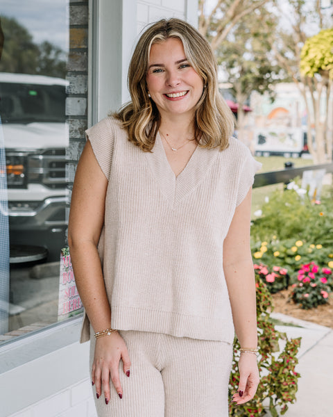 Lizzy Sweater Vest Top