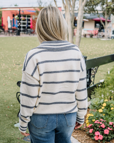 Carrie Striped Sweater