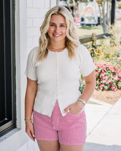 Courtney Button Up Sweater