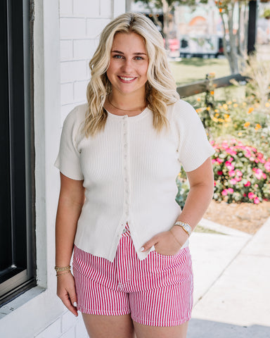 Courtney Button Up Sweater