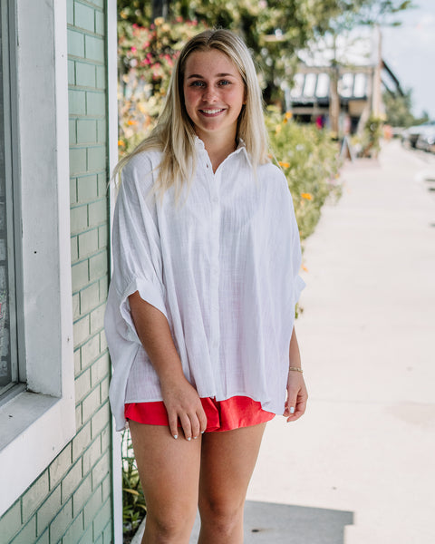 Oversized Button Down