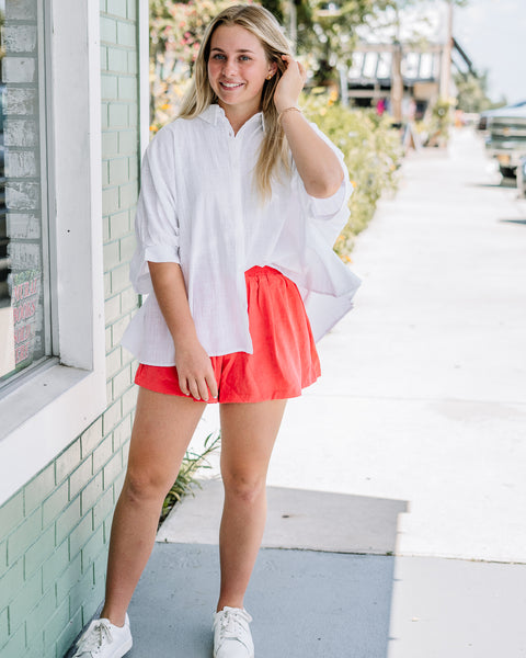 Oversized Button Down