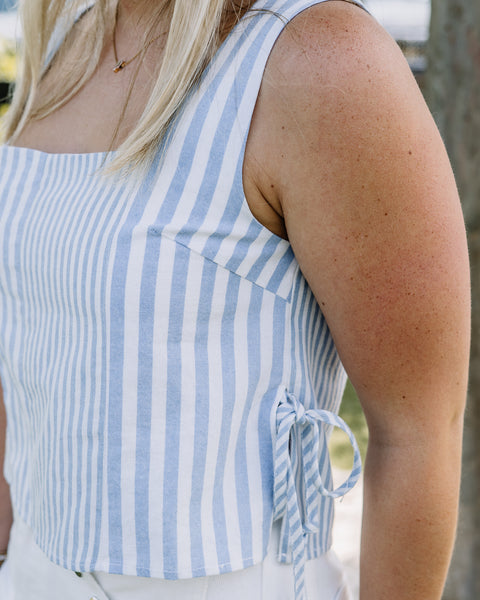 Kristen Stripe Top