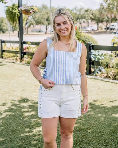 Kristen Stripe Top