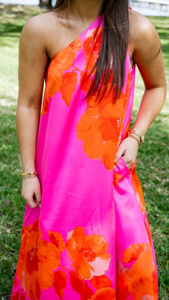 Bali One Shoulder Maxi