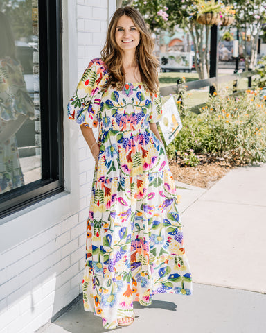 Laurel Floral Maxi