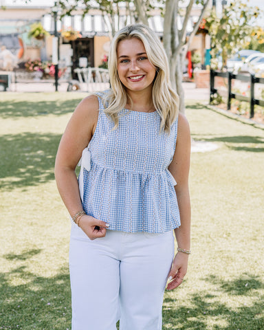 Marin Tie Top