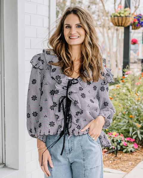 Adeline Embroidered Blouse