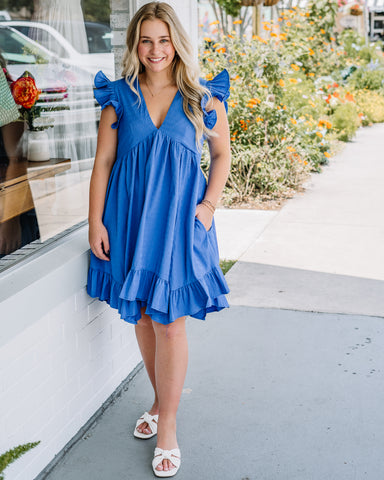 Kate Ruffle Mini Dress