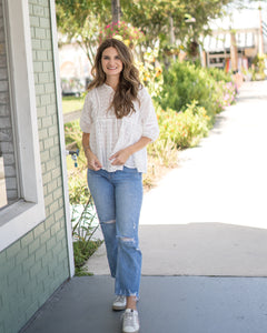 Ivy Mid Sleeve Button Down