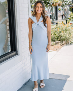 Demi Twist Neck Maxi