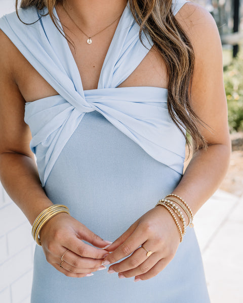 Demi Twist Neck Maxi