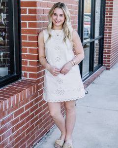 Lilth Embroidered Mini Dress