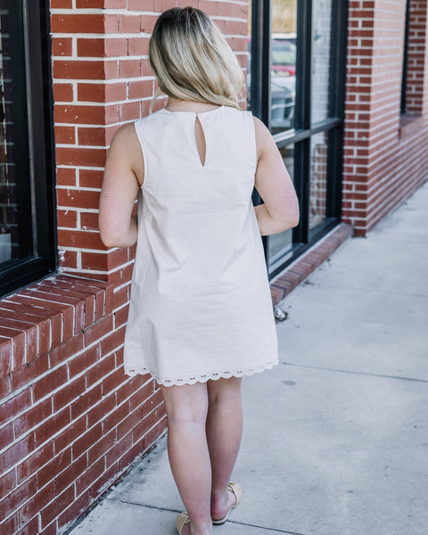 Lilth Embroidered Mini Dress