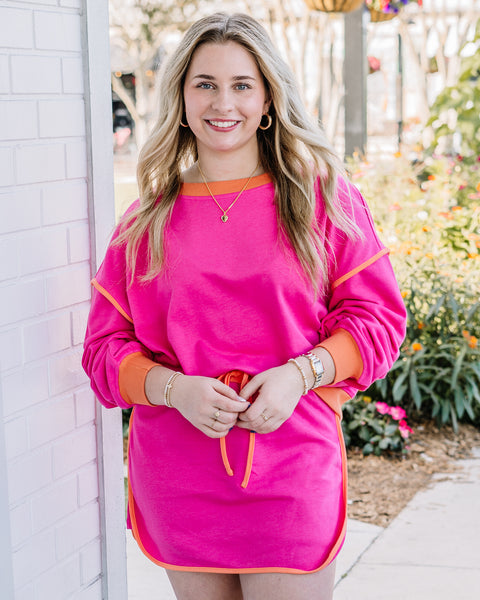 Colorblock Skort Set