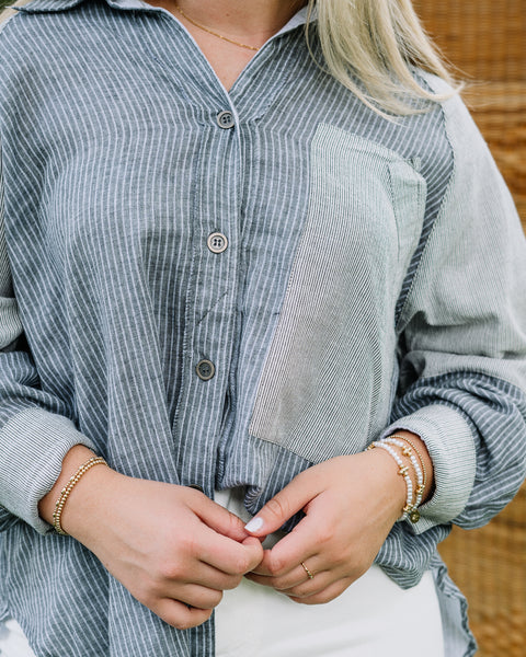 Shia Button Down Top